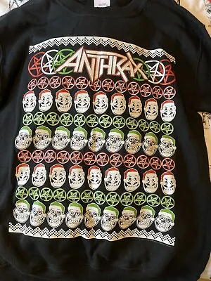 Buy Anthrax Skulls Christmas Jumper (Small) • 15.99£