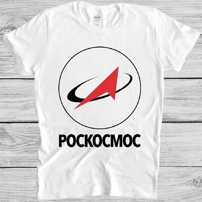 Buy Roscosmos T Shirt Russian Space Agency Russia Nasa Cool Gift Tee M328 • 6.35£