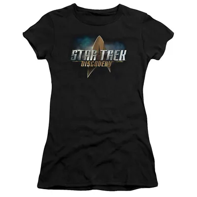 Buy Star Trek Discovery  Logo  Women's Adult Or Girl's Jr Babydoll Tee • 34£