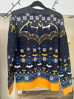 Buy Batman DC Merchoid Christmas Holiday Jumper Size Large • 15£