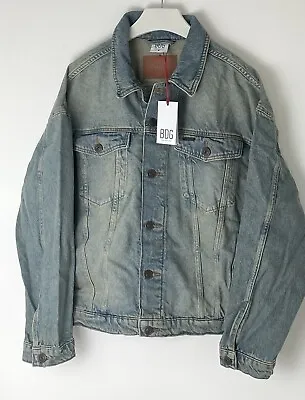 Buy Urban Outfitters Denim Jacket Medium BDG Oversized Western Button Up Pockets ❤️ • 19.99£