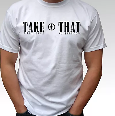 Buy Take That T Shirt This Life 2024 Tour Tee Fun Concert Boys Band Logo Top Gift • 9.99£