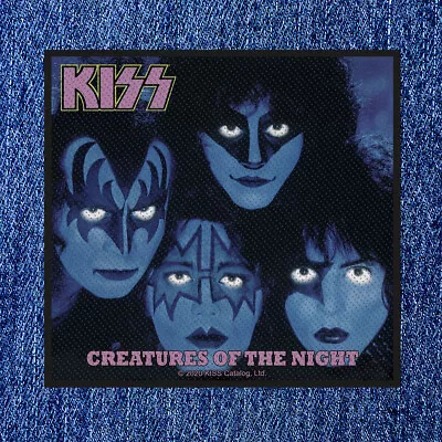 Buy Kiss - Creatures Of The Night (new) Sew On Patch Official Band Merch • 4.75£