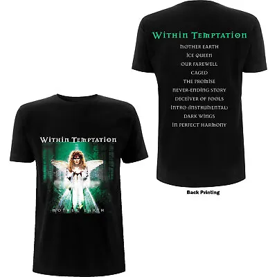 Buy ** Within Temptation Mother Earth Tracks Official Licensed T-shirt ** • 16.50£