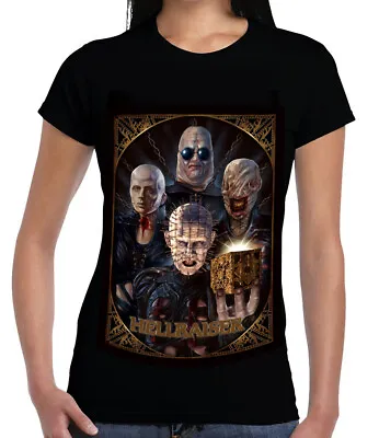 Buy HELLRAISER  - Horror Movie - Womens Capsleeve T-Shirt / Pinhead / Gore / • 18.45£