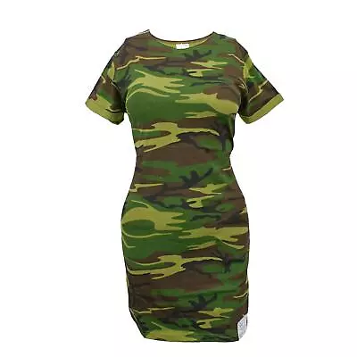 Buy Womens T Shirt Ladies Dress Light Pink Camo Woodland Camouflage Russian Navy Top • 14.24£