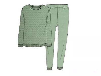 Buy Ladies Fleece DISNEY Pyjamas Women 10-12 Warm Winter Nightwear Christmas Primark • 16.99£