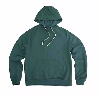 Buy FOLK Men's LUTHER Hoodie Raglan Cotton Fleece Hooded Sweatshirt M Size 3 Green • 37.99£