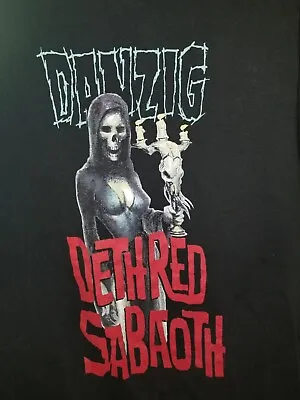 Buy Danzig Deth Red Sabaoth T-shirt.medium.nice Shape. • 18.96£