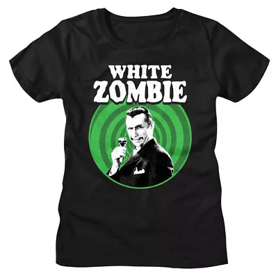 Buy Bela Lugosi White Zombie Cheers Women's T Shirt Cocktail Hypnotic Vampire Horror • 24.17£