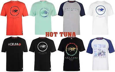Buy Mens Branded Hot Tuna Logo Fashion Short Sleeves T Shirt Top Size S-4XL 20 Color • 11.99£