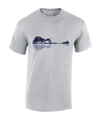 Buy Guitar Outdoors Mens T Shirt Guitar Player Band Music Musician Gift Idea Cool • 8.99£