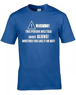 Buy Aliens Mens T-Shirt UFOs Funny Space Astronaut Galaxy Gift Idea Cool 3XL 4XL 5XL • 12.99£