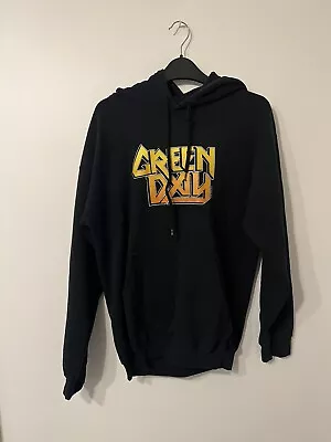 Buy Vintage Green Day Pullover Hoodie Size Medium M 2001 The Lightning Tour • 34.95£