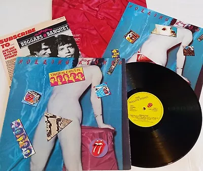 Buy The Rolling Stones - Undercover LP 1983 1st UK CUN 1654361 Inner Insert + Merch • 12.99£