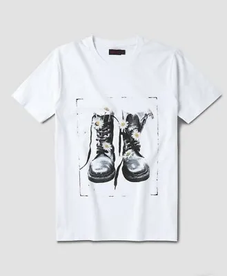 Buy New With Tags!!! Dr Martens Flower Boot T-shirt Size Xs • 26.99£