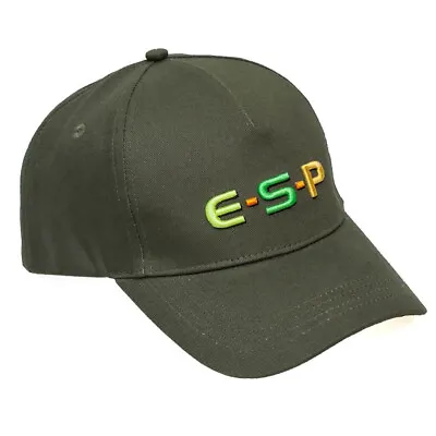 Buy ESP  Cap 3D Logo Olive Green - Fishing Baseball Cap One Size • 15.17£