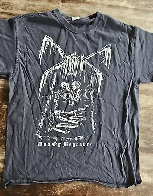 Buy MORK - Black-Metal Shirt Gr.L Kult, Rar... Dissection, MAYHEM, Gorgoroth • 3.85£