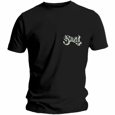 Buy Ghost Pocket Logo Black T-Shirt NEW OFFICIAL • 16.59£