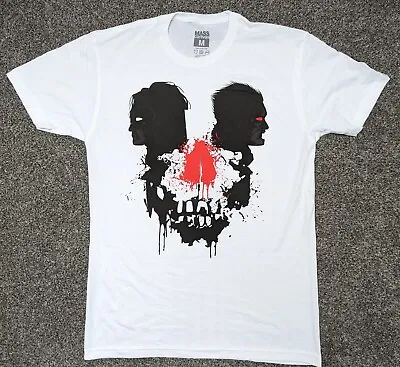 Buy Gerard Way My Chemical Romance Mass Canvas Limited Edition T-shirt Medium White • 40£