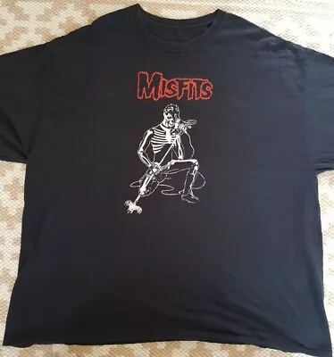Buy Misfits T Shirt 3xl Fiend Danzig Punk Goth Samhain Afi Son Of Sam Evil Elvis • 9.50£