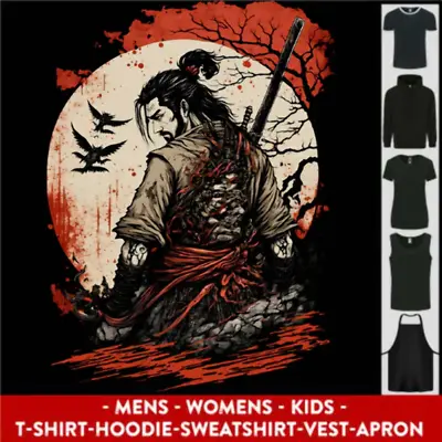 Buy Ronins Disgrace Samurai Warrior Kenjutsu Mens Womens Kids Unisex • 10.99£