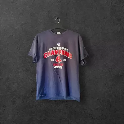 Buy MLB - Boston Red Sox AL Champions 2004 T-Shirt - Men’s Large • 12£