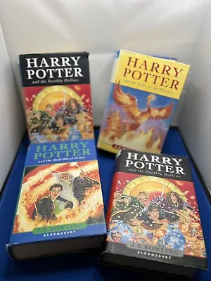 Buy Harry Potter First Edition Hard Cover Books • 10£