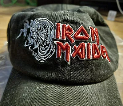 Buy Iron Maiden The Number Of The Beast Denim Cap Official Merch! • 32.95£