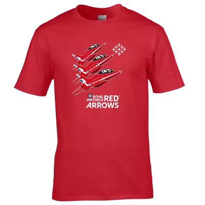 Buy 3 Hawk T1s T-Shirt - Royal Air Force Red Arrows Fighter Aircraft Kids Tee  Top • 13.74£