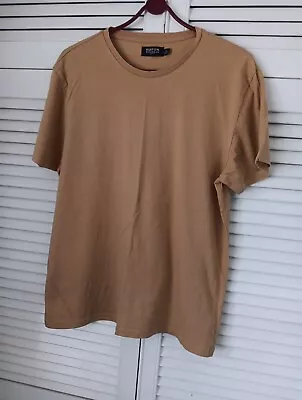 Buy Burton Menswer Cotton T Shirt Size L Mustard Colour  • 6.99£