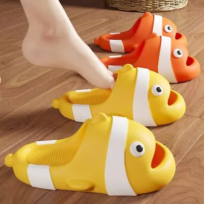 Buy Anti-skid Big Mouth Fish Slippers Household Funny Shoes  Outdoor Indoor • 50.30£