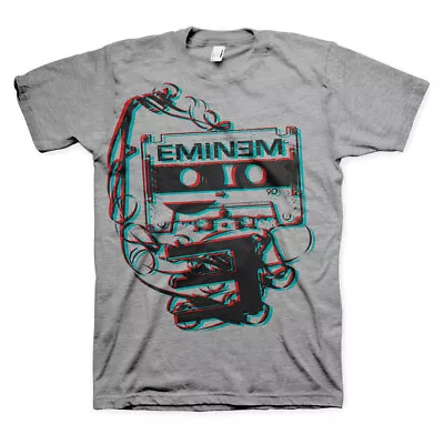 Buy Eminem T-Shirt Tape Slim Shady Official New Grey • 14.95£