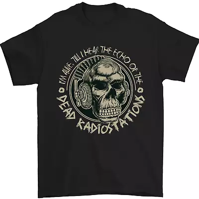 Buy Dead Radio Stations Punk Music Rock Guitar Mens T-Shirt 100% Cotton • 10.48£