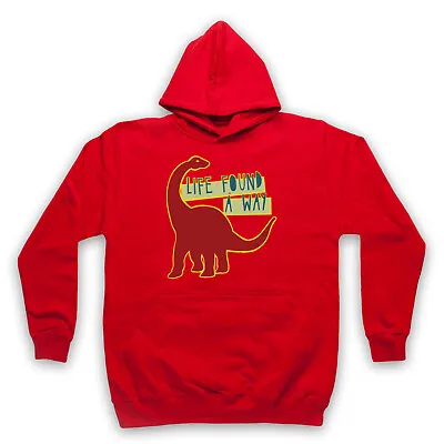 Buy Jurassic Park Life Found A Way Unofficial Apatosaurus Adults Unisex Hoodie • 25.99£