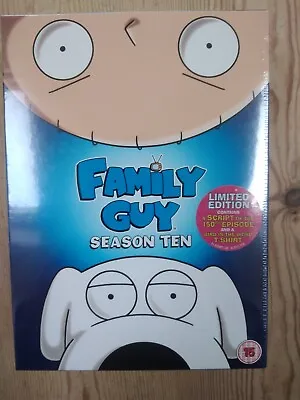 Buy Family Guy - Season 10  (With T-Shirt) Unopened • 12£