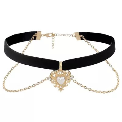 Buy Pendant Punk Velvet Necklaces For Alternative Girl Women Mystical Jewelry • 3.84£