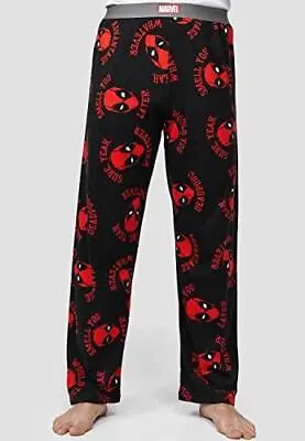 Buy MARVEL Pyjamas -Deadpool Slogan Heads Lounge Pants • 15.96£