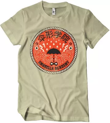 Buy Umbrella Academy Distressed Patch T-Shirt Khaki • 19.75£