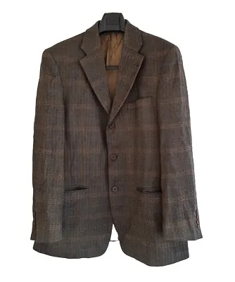 Buy Mario Barutti Cashalana Merino Wool Cashmere Harris Tweed Jacket Men’s UK 40R. • 41£