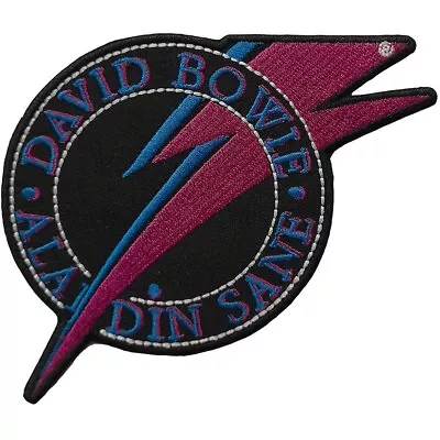 Buy DAVID BOWIE Iron-On Standard Patch: ALADDIN SANE: Official Licenced Merch Gift • 4.30£