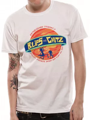 Buy RICK AND MORTY- BLIPS AND CHITZ Official T Shirt Mens Licensed Merch New • 14.95£