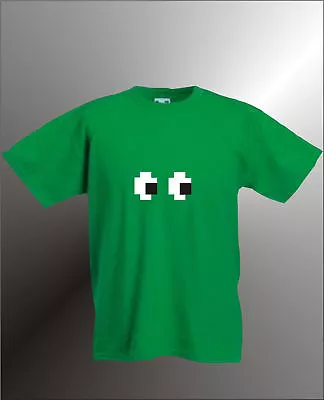 Buy Pacman Eyes - Mens Cool Retro T-shirt - All Sizes • 7.98£