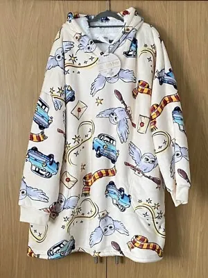 Buy Harry Potter Snuddie Hooded Oversized Fleece Blanket Hoodie Snoodie Oodie M-L • 55£