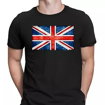 Buy Union Jack Flag England Love Great Britain UK United Kingdom Mens T-Shirt #E • 9.99£