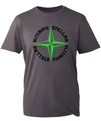 Buy Men's Compass Regular Fit Stone Washed Grey T-shirt Original Top Art Code USX5 • 10.90£