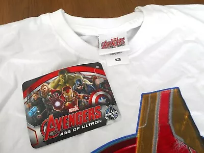 Buy Marvel Avengers Official T-Shirt Mens Size XL Brand New With Tags, Age Of Ultron • 14.99£