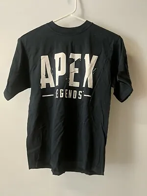 Buy Apex Legends Men’s Size Youth L White Logo Navy Blue 100% Cotton Tshirt ~ Bag384 • 5.86£
