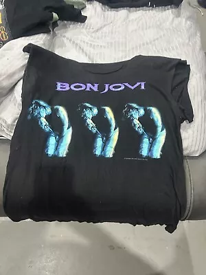Buy Bon Jovi Tour T Shirt Small  • 10£