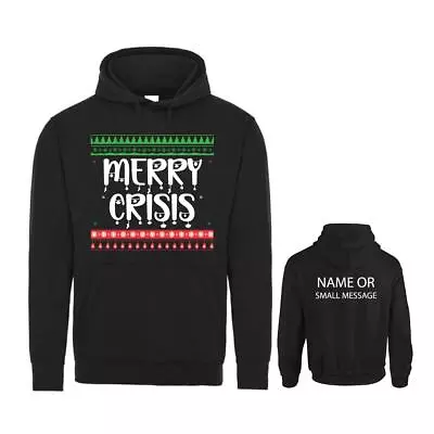 Buy Merry Crisis Holiday Christmas  Hoodie Personalised Gift Customised • 29.95£